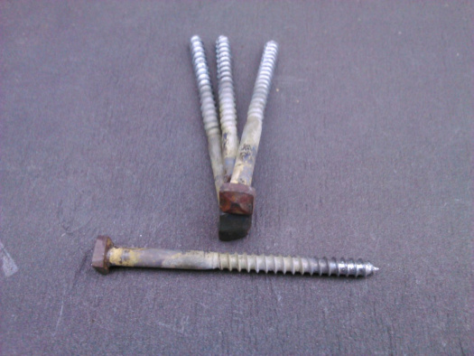 Kovaný vrut 6 X 80 / 10 ks
