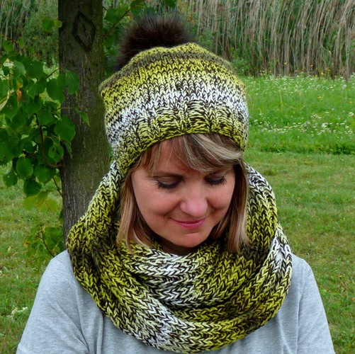 Poslední leč (set čepice a nákrčníku)