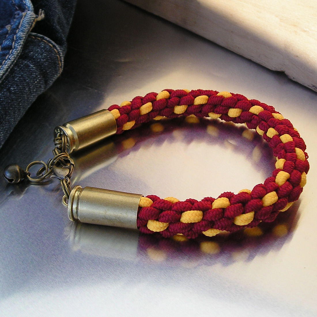 pánský pruženkový náramek Fandím Dukle!