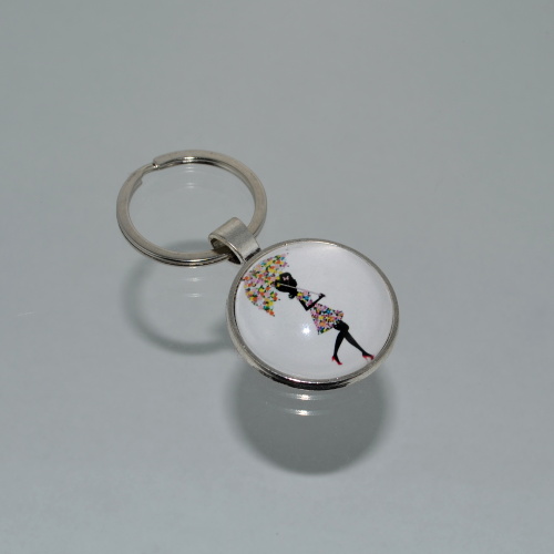 Přívěsek na klíče - víla (3909)