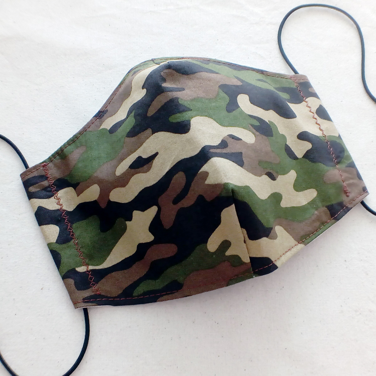 Pánská maskáčová rouška tvarovaná