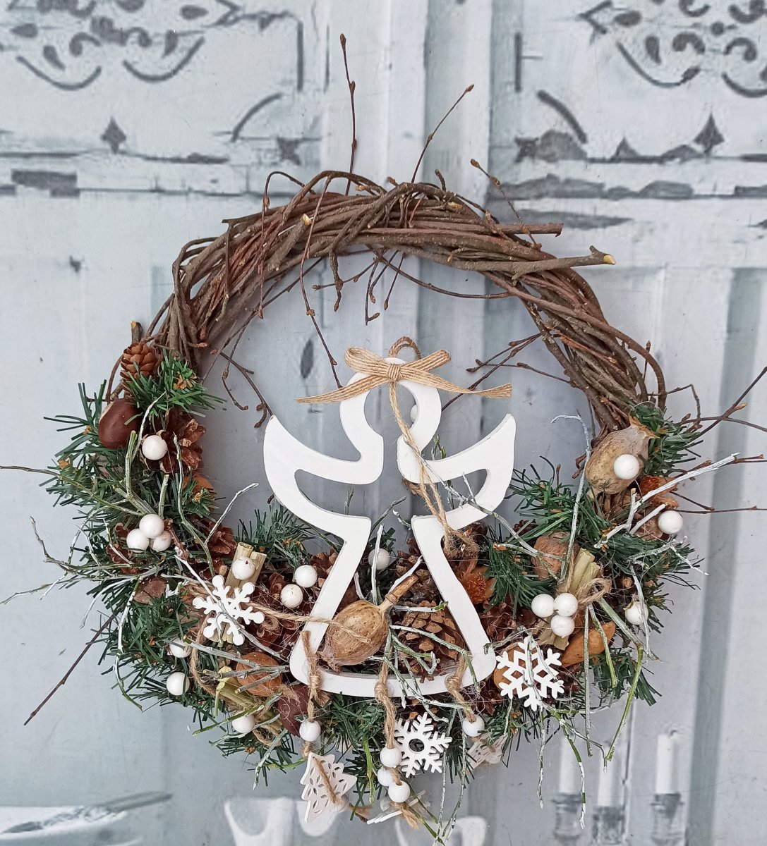 Věneček s andělem