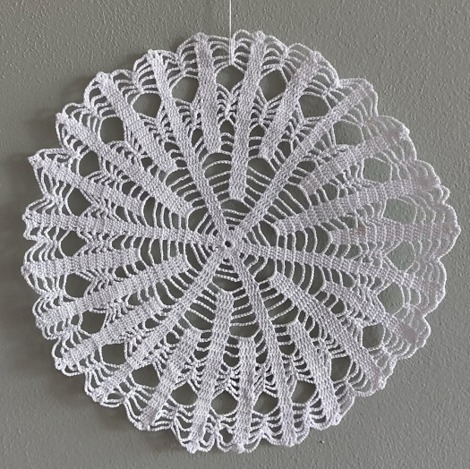 Háčkovaná mandala