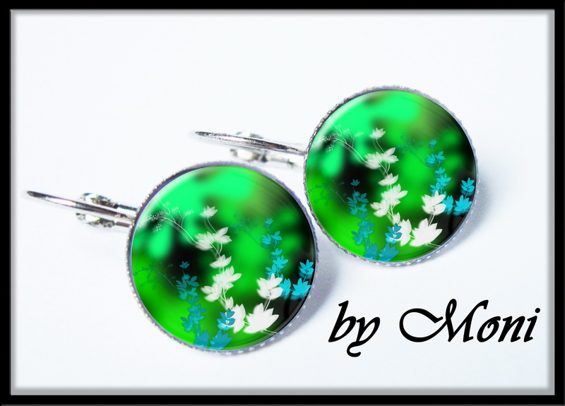 Květiny ve zelené mlze