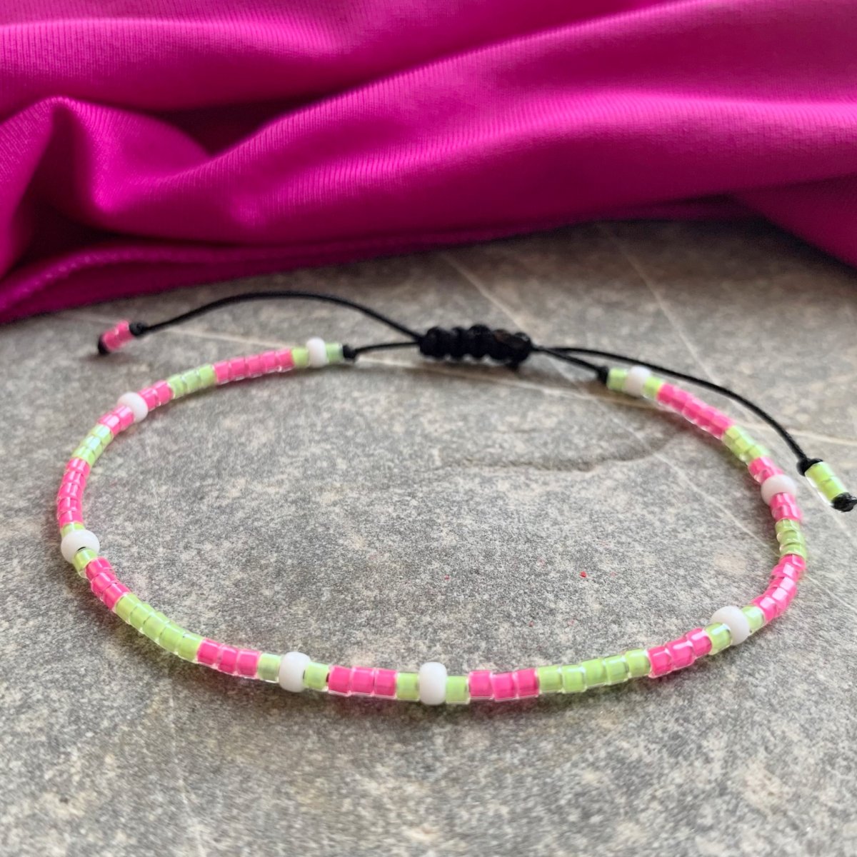 Miyuki náramek č. 42 - neonky