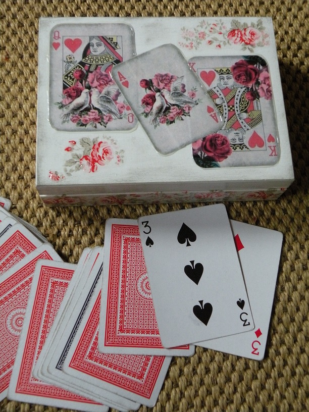 Dámská krabička na žolíkové karty2