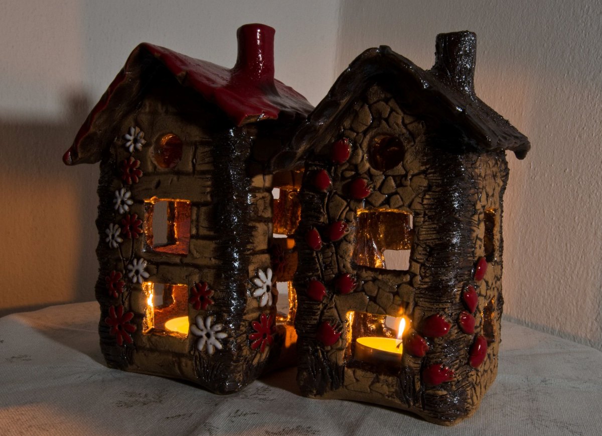 Domeček keramický - velký