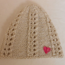 Jarní, podzimní čepice hedvábí+bavlna