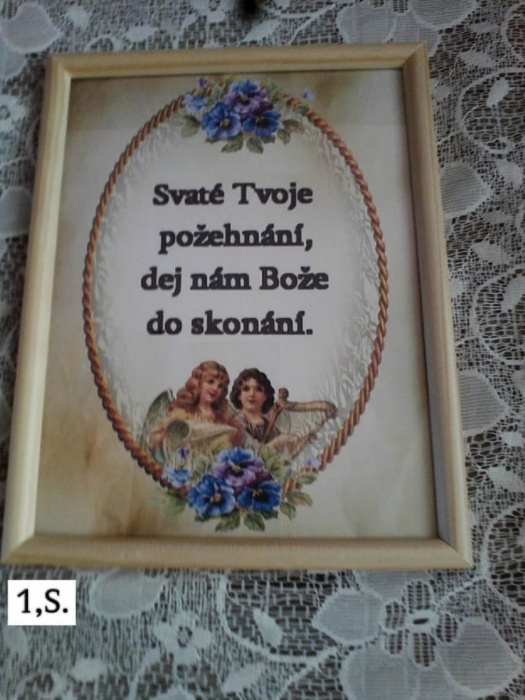 Domácí požehnání andílek
