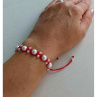 Náramek Shamballa s korálky
