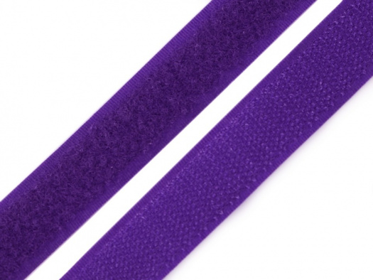 Suchý zip šíře 20 mm (1m) - fialová