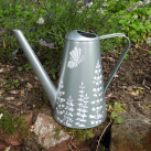 Plechová konvička vysoká -  vysoké kvítí