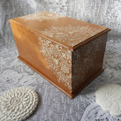 Originální krabička na kapesníky mandala