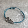 Hamsa - tyrkysový náramek
