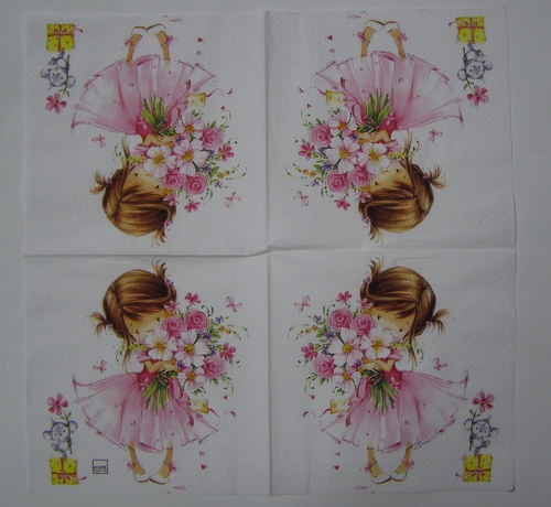 Ubrousek pro tvoření - 33 x 33 cm - D77