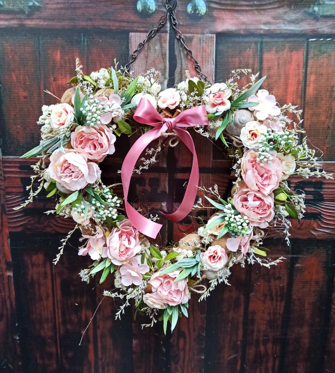 Srdce závěsné barevné