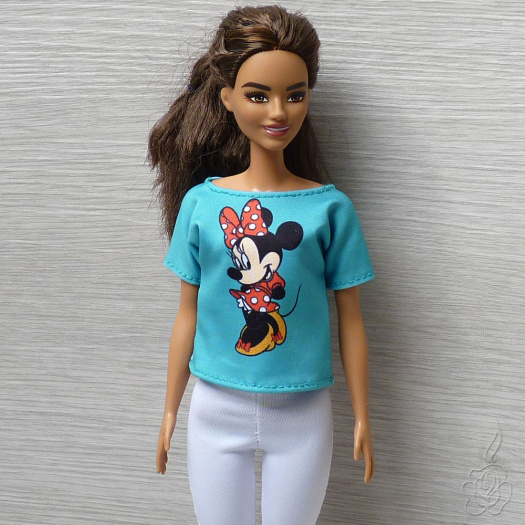 Tričko s Minnie pro Barbie