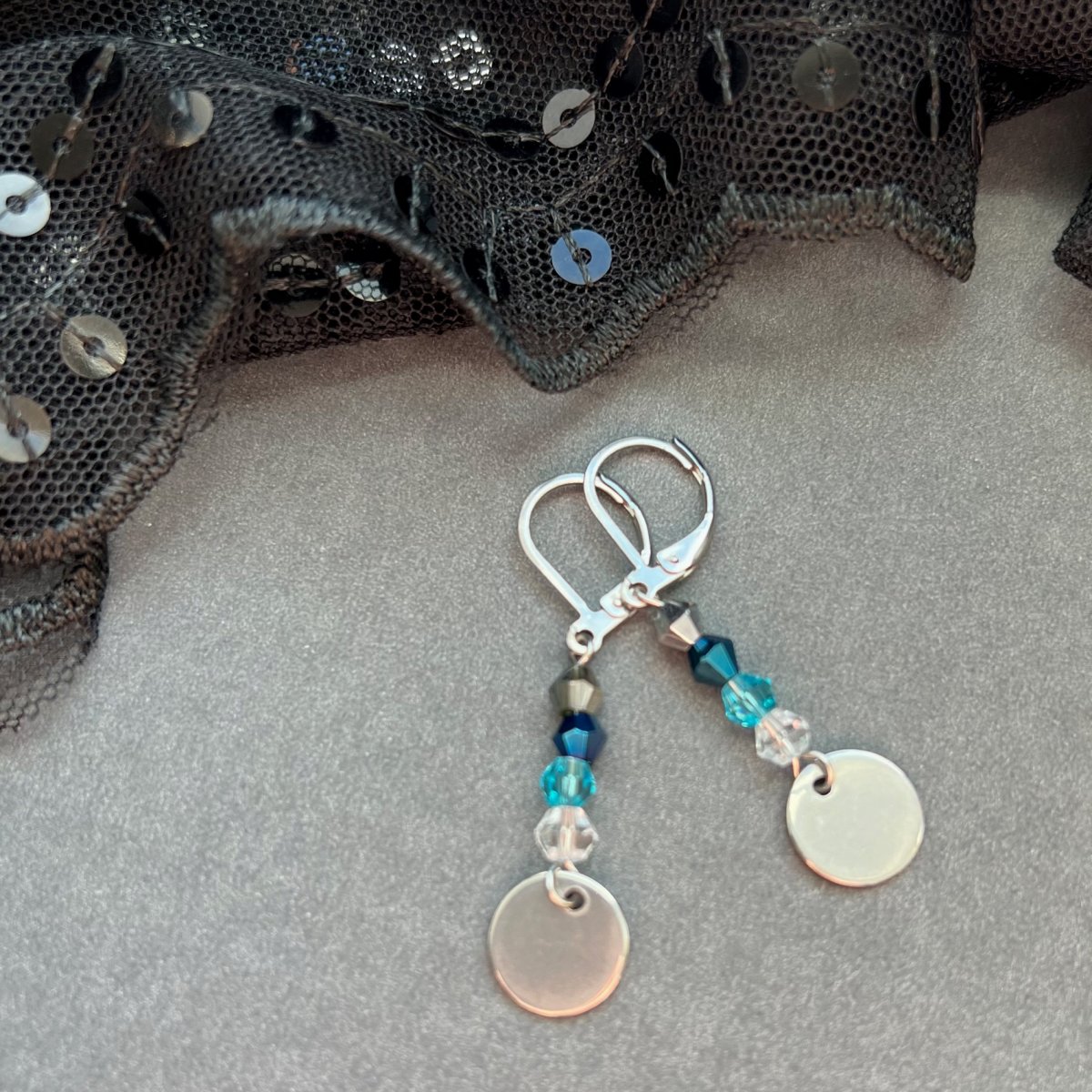 Půlnoční náušnice - S.Steel