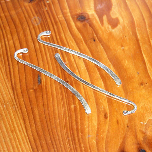 Záložka do Knihy 84mm - 2ks - Stříbrná