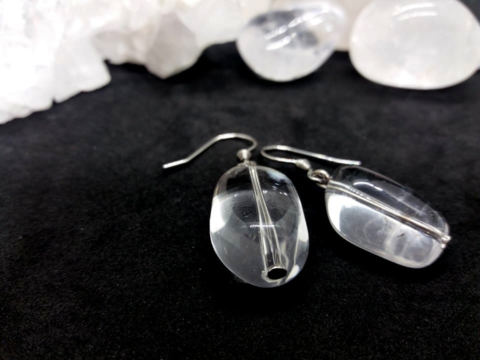 Valounkové náušky, větší