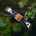 Spona do vlasů - sklo