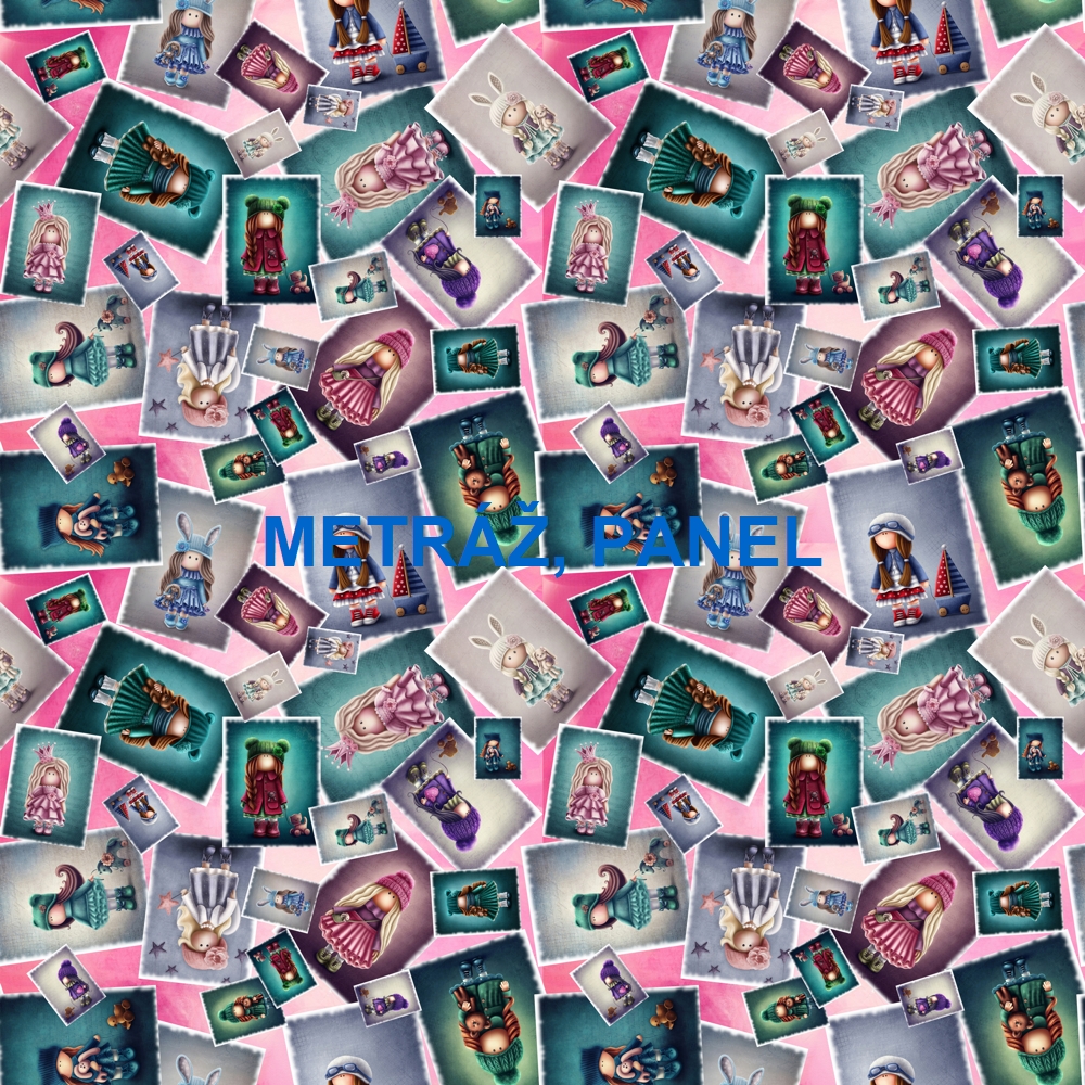 BAVLNĚNÁ LÁTKA - TILDY 196L-3