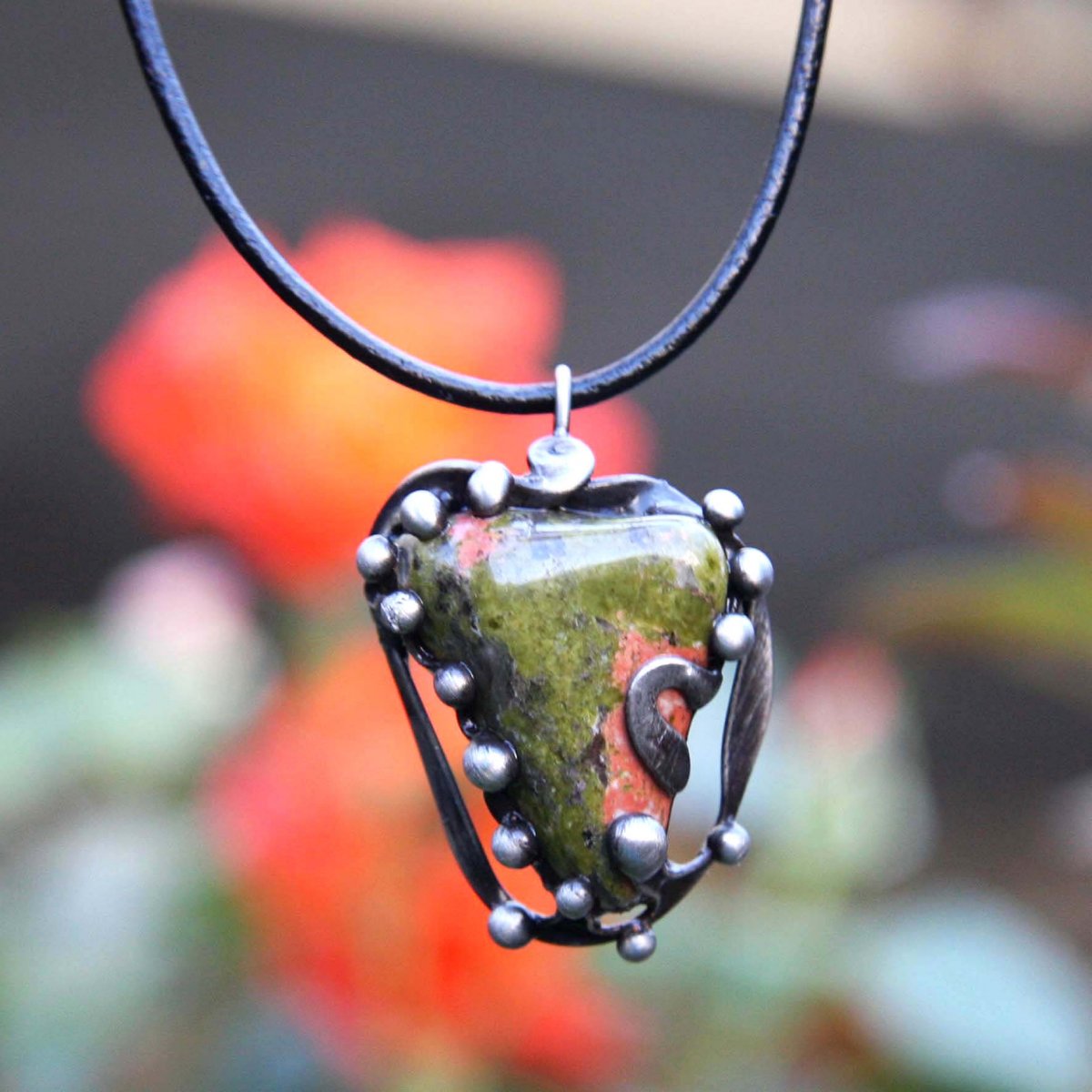 Primoníno - Unakit + Náušnice ZDARMA...