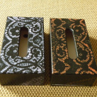 Originální krabička na kapesníky černá