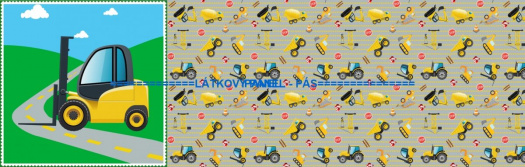 Panel - varianta bavlna,úplet či letní softshell  50x145cm/úplet 157cm, 139cm soft   224-95