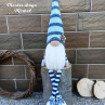 Skandinávsky gnome. Gnome s dekorem 