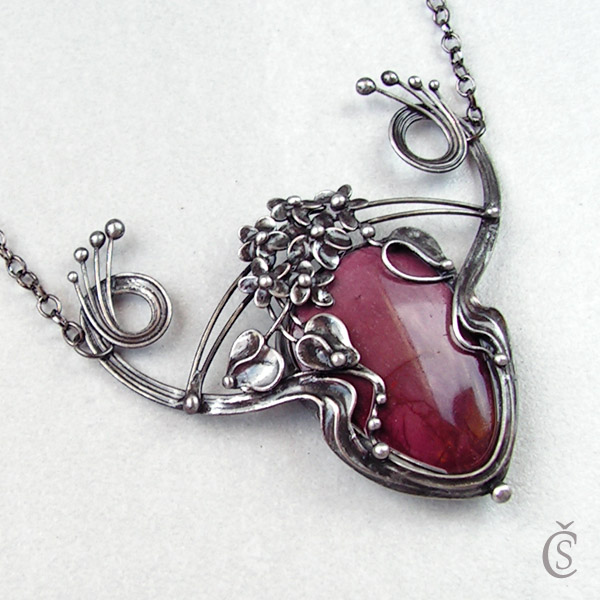 Květinová aranž - Jaspis Mokait