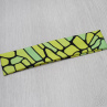 "Chartreuse" elastická čelenka - mozaikový vzor