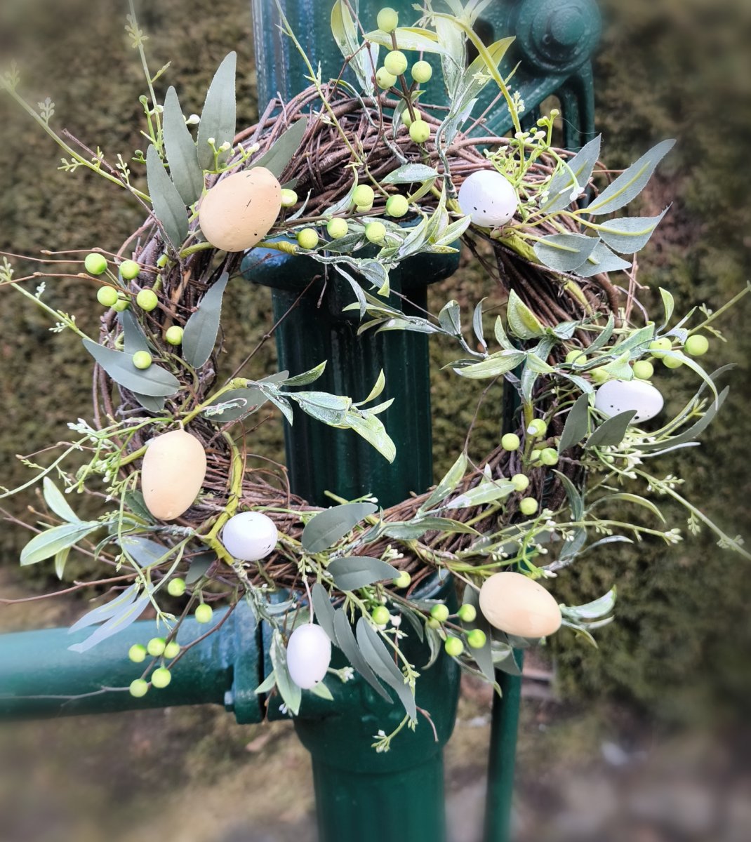 Venkovní velikonoční věneček