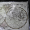 Podnos s vintage mapou - pánský