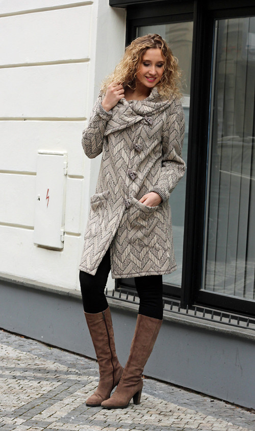 Jarní svetrový kardigan 