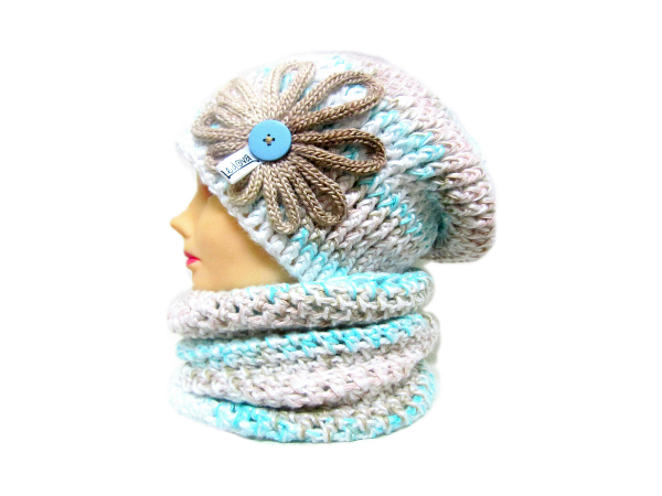 SOUPRAVA ČEPICE A NÁKRČNÍKU 1371