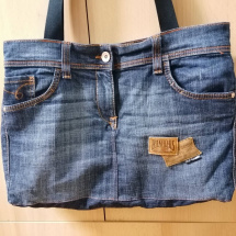 kabelka riflová-džíny