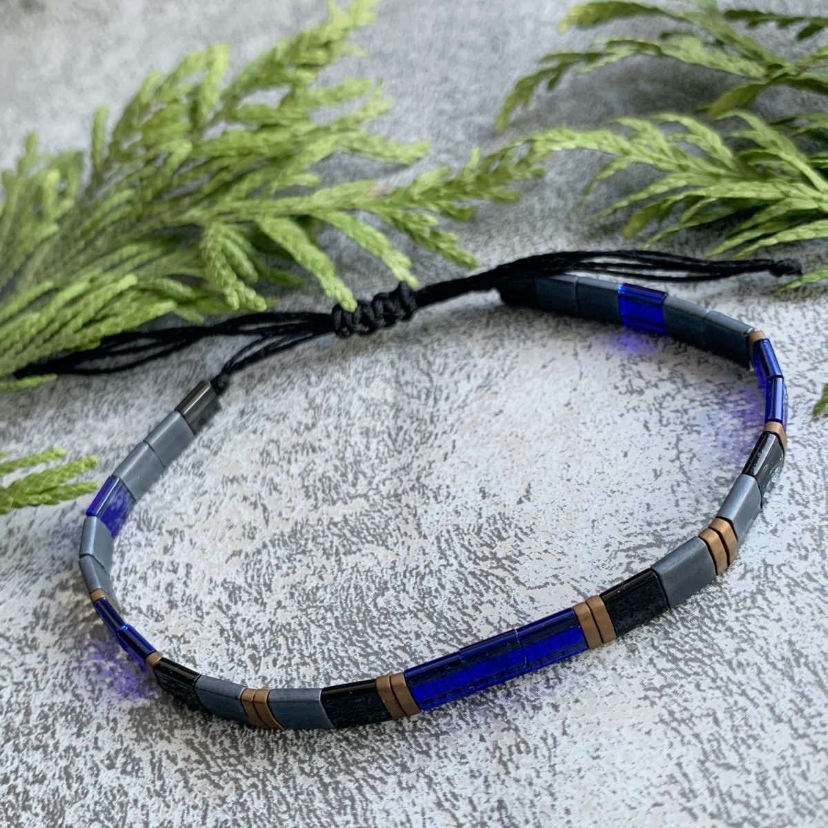 Miyuki Tila náramek č. 14