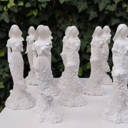 Květinková  víla   bíla