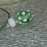 Minometka zelená - náhrdelník