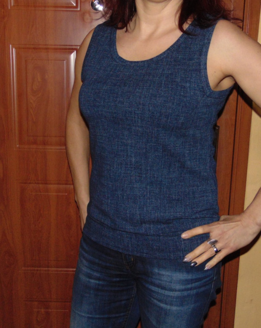 Top - jeans (bavlna)