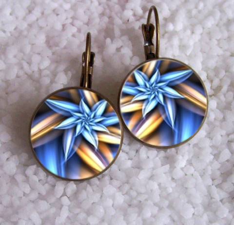 Náušnice z pryskyřice