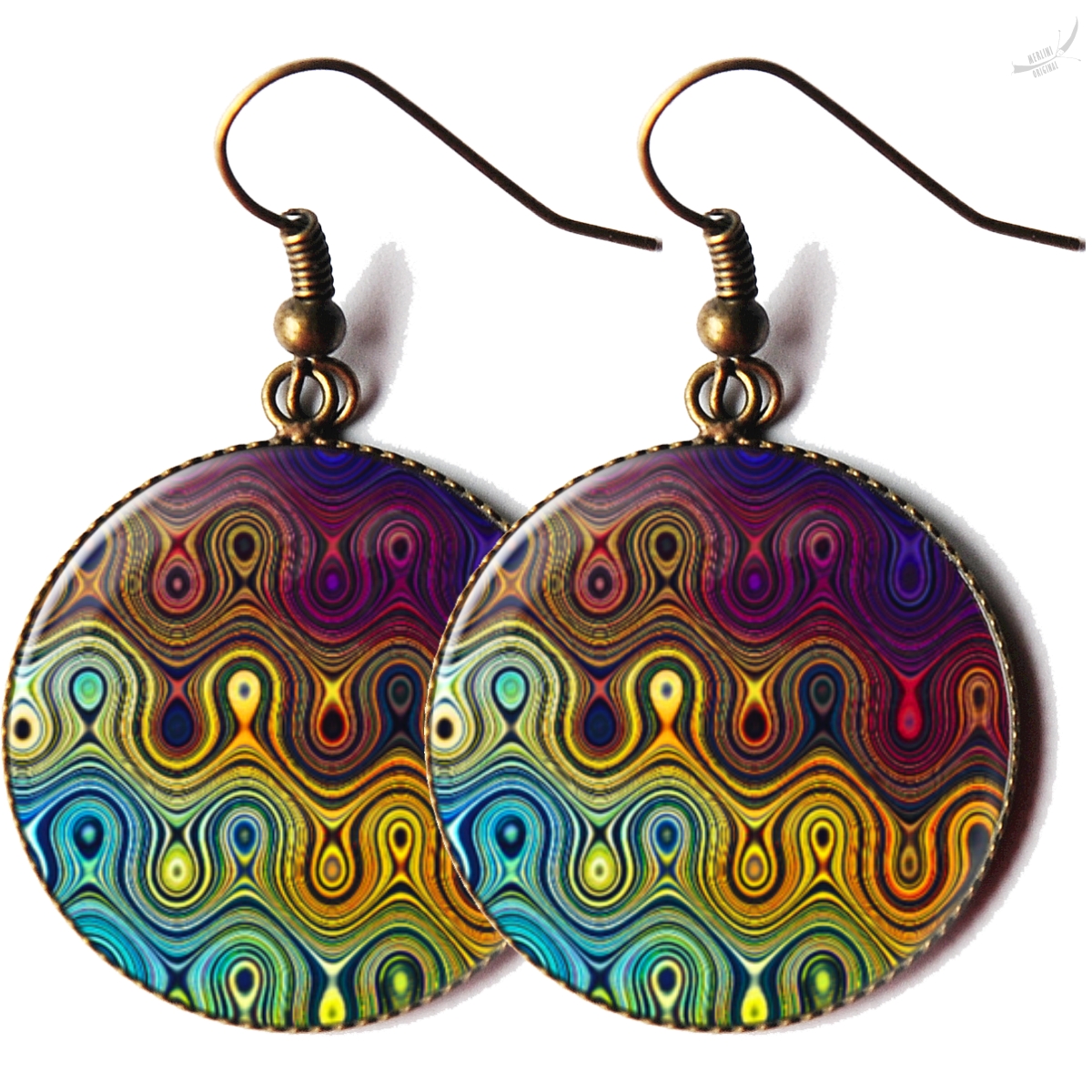 Na hladině - visací náušnice