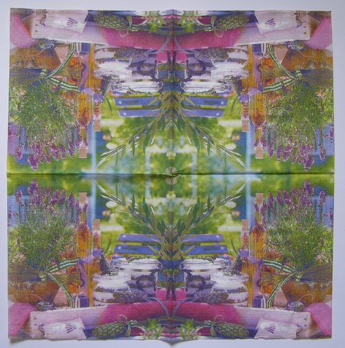 Ubrousek pro tvoření - 33 x 33 cm - B84