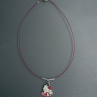 Hello Kitty s kabelkou - dětský náhrdelník