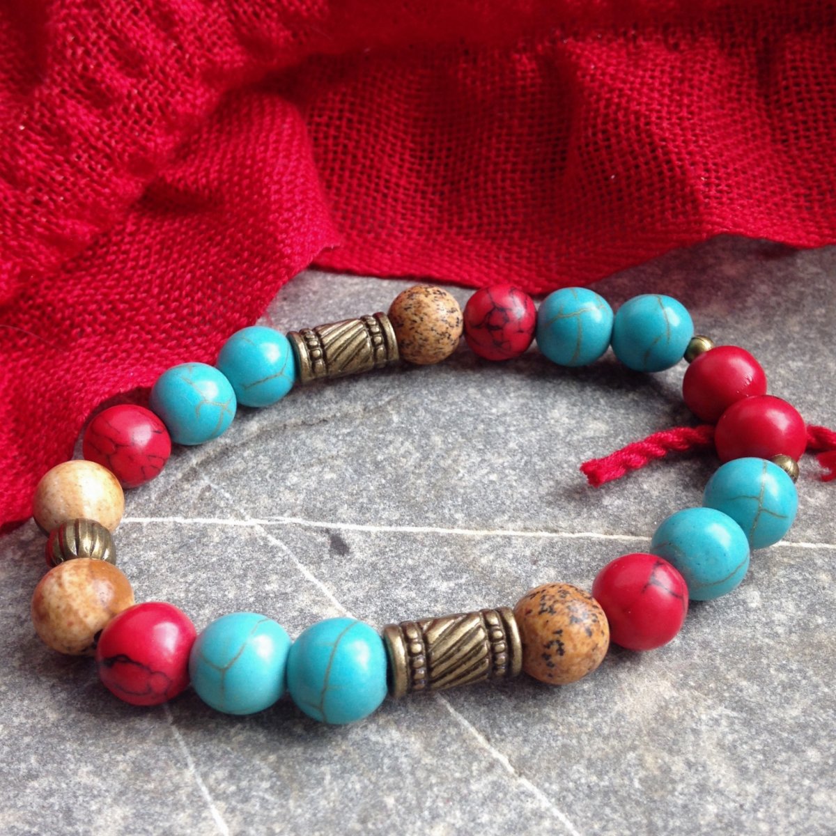 Pestrobarevný s jaspisem