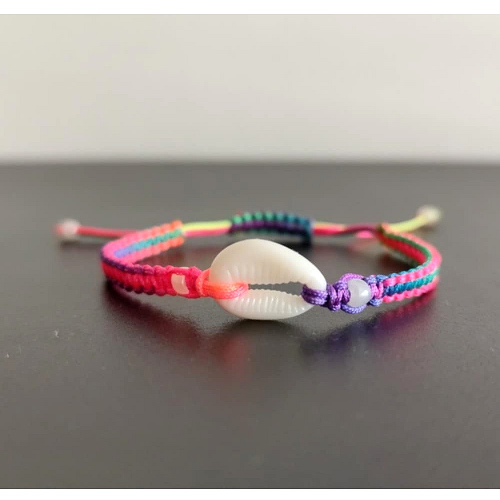 Náramek Shamballa s korálky