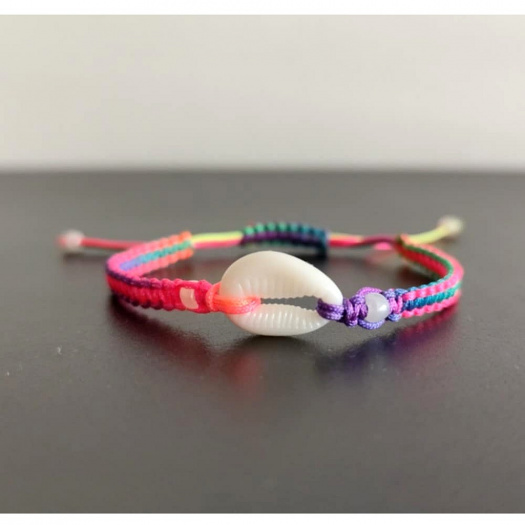 Náramek Shamballa s korálky