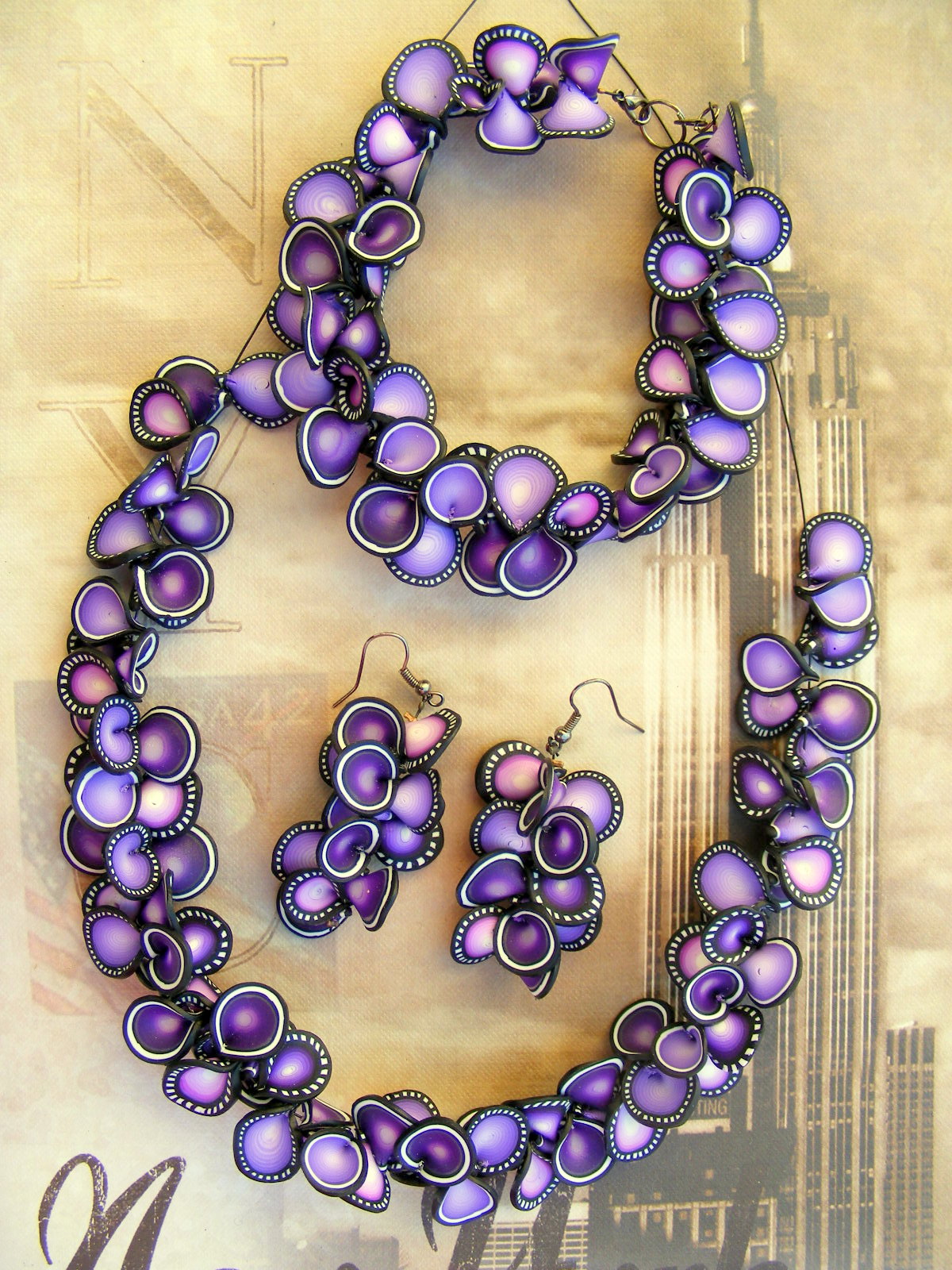 Fimo sada- fialkové mámení