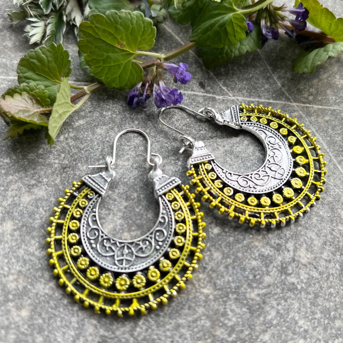 Filigránové kruhy - zlaté